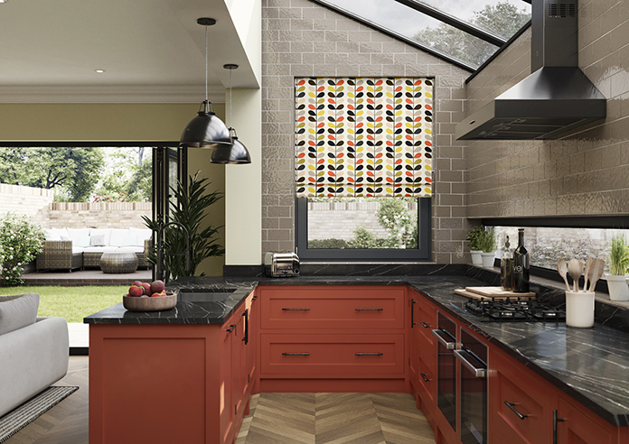 Orla Kiely Multi Stem, Tomato - Roman Blind - Image 3